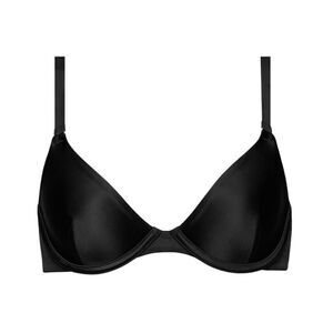 CUUP The Satin Plunge Bra Black 40G